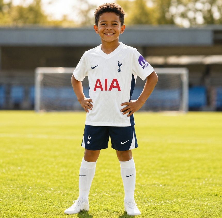 Tottenham-Hotspur-Heimtrikot für Kinder 2026/2027