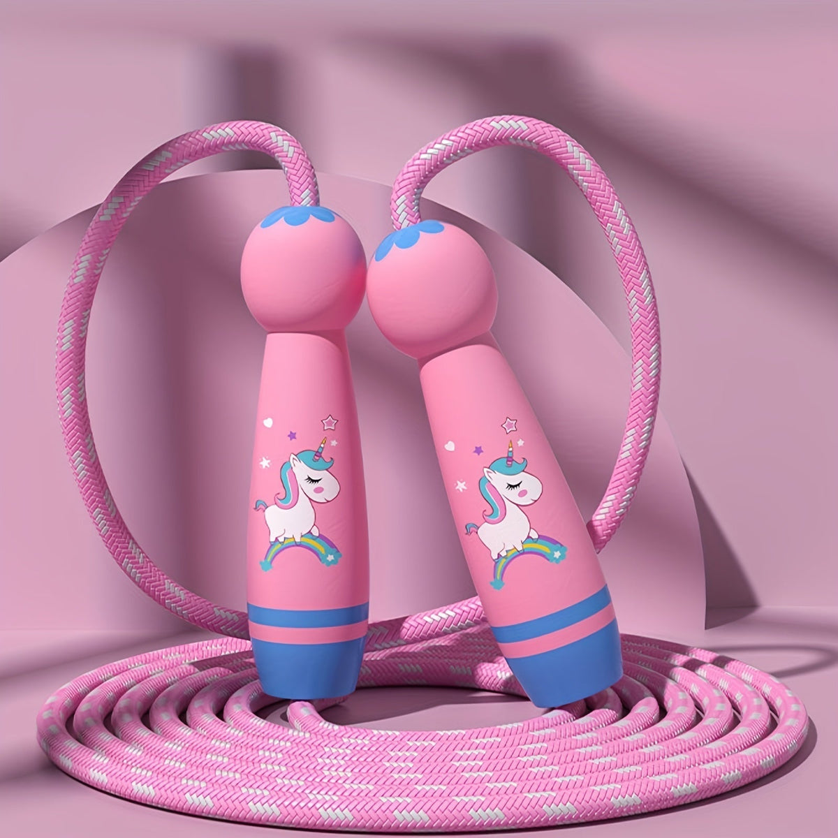 Red Kids Jump Rope with Handles