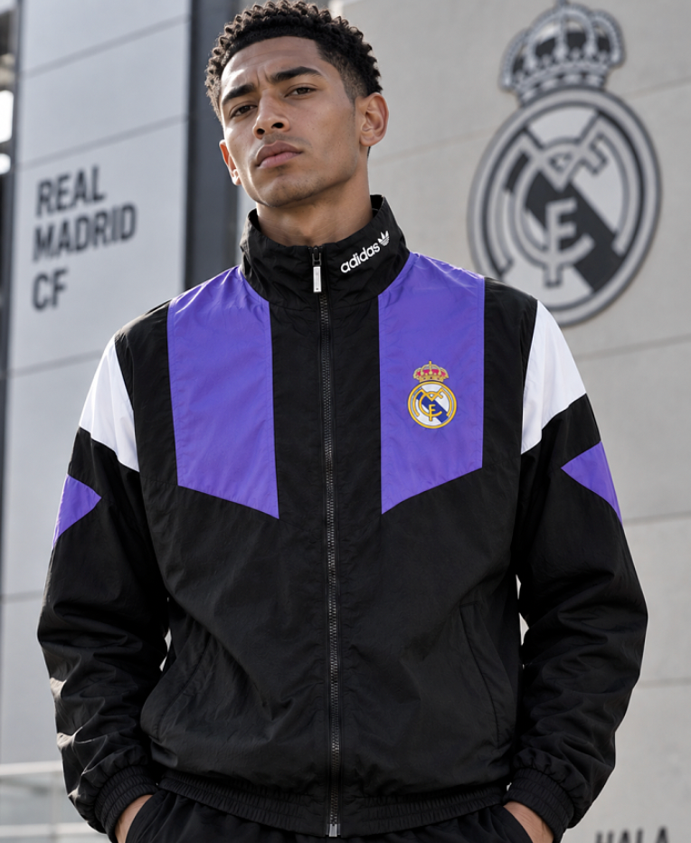 Real Madrid Retro-Jacke 2026/2027