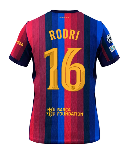 RODRI FC BARCELONA TRIKOT