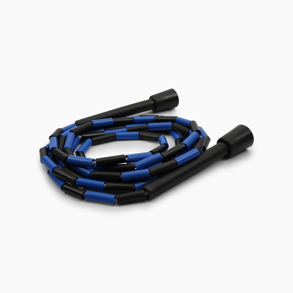 Purple Beaded Jump Rope with Plastic Segments – 9ft
