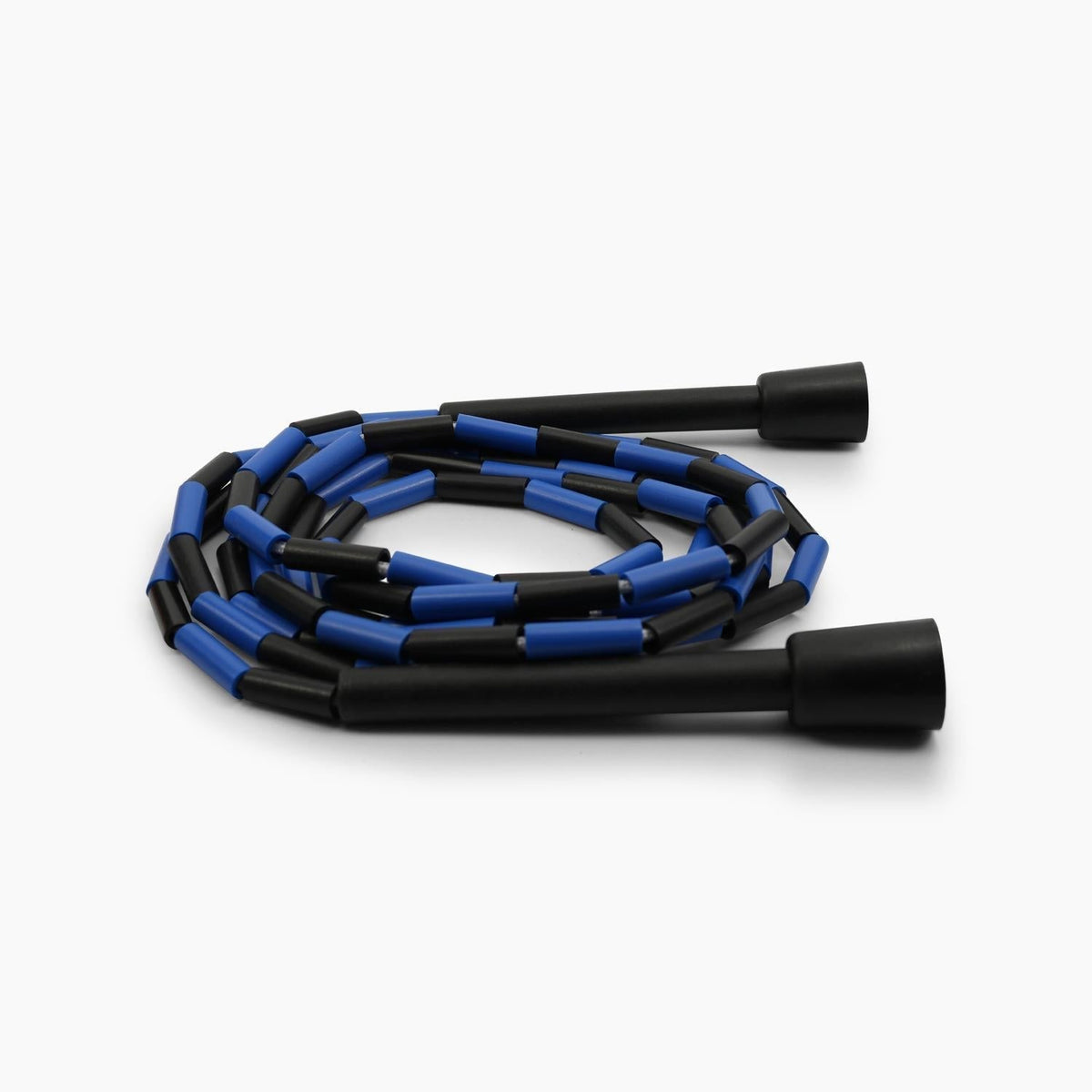 Purple Beaded Jump Rope with Plastic Segments – 9ft